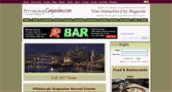 Desktop Screenshot of pittsburghgrapevine.com